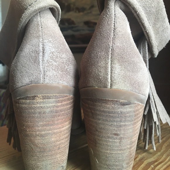 Jessica Simpson fringe ankle boots - Picture 5 of 5